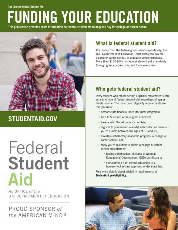 Funding Your Education cover